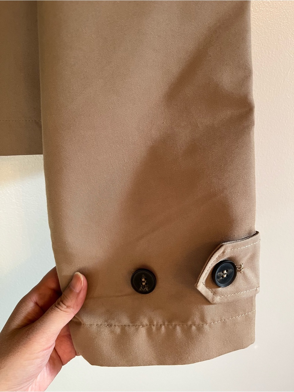 Zara Cropped Double Breasted Trench - Picture 5 of 5